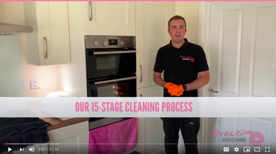 Our 15-Stage Oven Cleaning Process